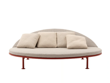 BOREA - Recliner garden bed by B&B Italia Outdoor - view 2